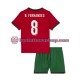 Lapset Portugali Bruno Fernandes 8 Euro 2024 Lyhythihainen Fanipaita ,Koti