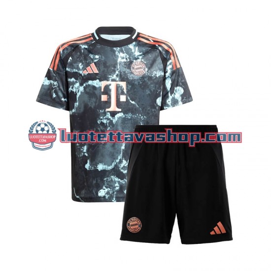 Lapset FC Bayern München 2024-2025 Lyhythihainen Fanipaita ,Vieras