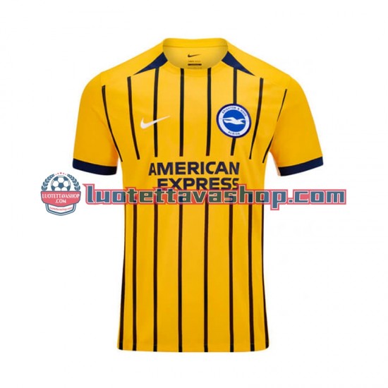 Miehet Brighton Hove Albion 2024-2025 Lyhythihainen Fanipaita ,Vieras