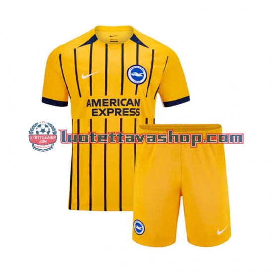 Lapset Brighton Hove Albion 2024-2025 Lyhythihainen Fanipaita ,Vieras