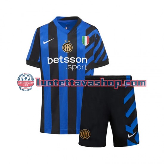 Lapset Inter Milan 2024-2025 Lyhythihainen Fanipaita ,Koti