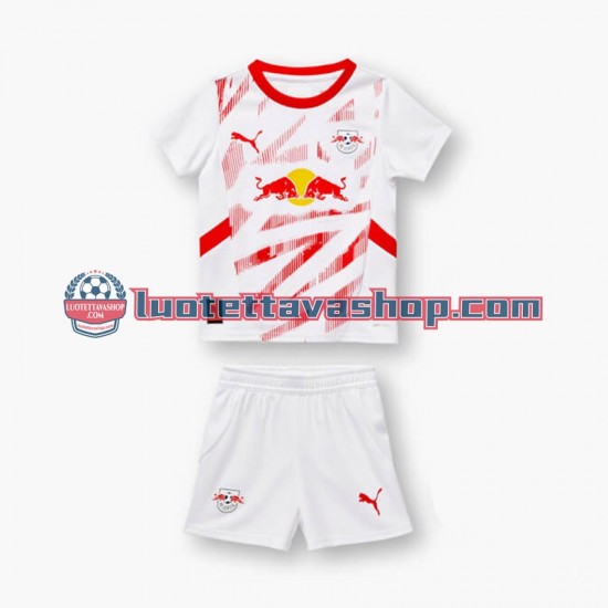 Lapset RB Leipzig 2024-2025 Lyhythihainen Fanipaita ,Koti