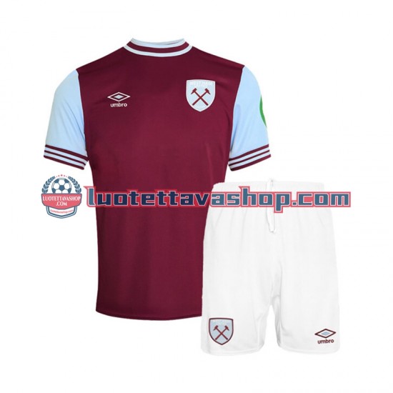 Lapset West Ham United 2024-2025 Lyhythihainen Fanipaita ,Koti