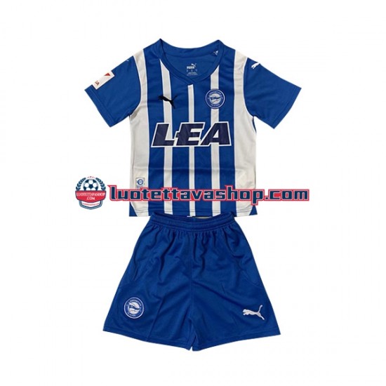 Lapset Deportivo Alaves 2023-2024 Lyhythihainen Fanipaita ,Koti