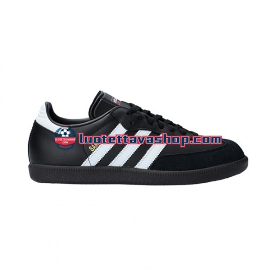 Adidas Classic Samba Hallenschuh Leder Valkoinen Musta Jalkapallokengät