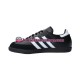 Adidas Classic Samba Hallenschuh Leder Valkoinen Musta Jalkapallokengät