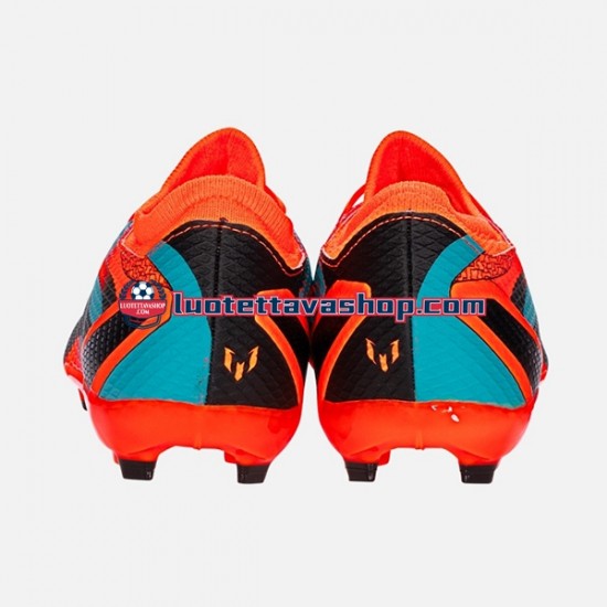 Adidas Messi X Speedportal.3 FG Oranssi Sininen Musta Jalkapallokengät