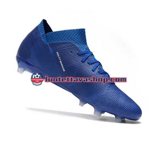 Adidas Nemeziz8.1 FG Sininen Valkoinen Jalkapallokengät