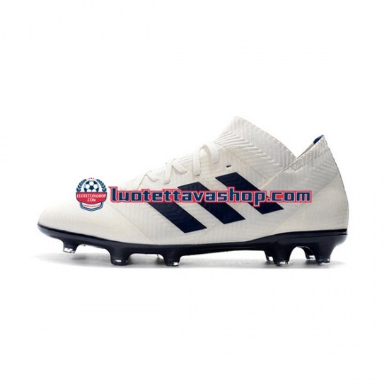 Adidas Nemeziz8.1 FG Valkoinen Musta Jalkapallokengät