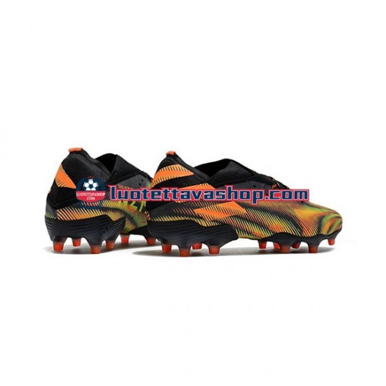 Adidas Nemeziz9.1 FG Vaaleanpunainen Vihreä Musta Jalkapallokengät