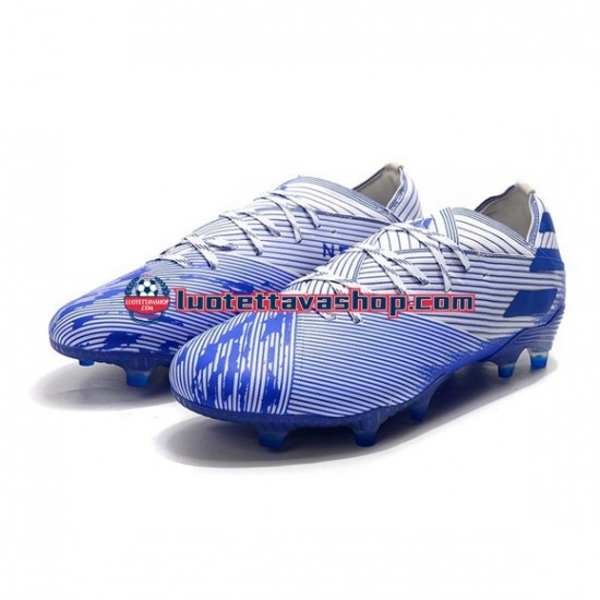 Adidas Nemeziz9.1 FG Sininen Valkoinen Jalkapallokengät