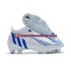 Adidas Predator Edge Geometric FG Sininen Valkoinen Jalkapallokengät