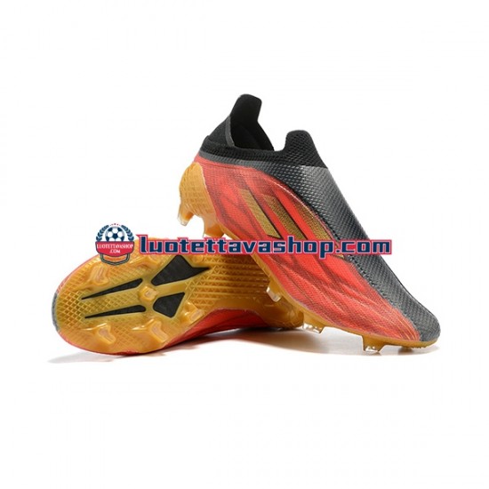 Adidas X Speed flow FG Punainen Keltainen Musta Jalkapallokengät
