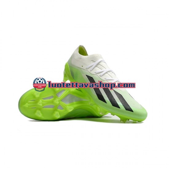 Adidas X23 .1 FG Valkoinen Vihreä Musta Jalkapallokengät