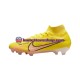 Nike Air Zoom Mercurial Superfly IX Elite FG Lucent Vaaleanpunainen Keltainen Jalkapallokengät