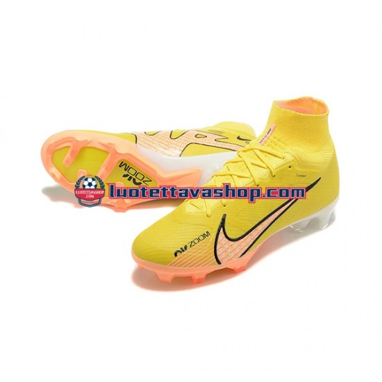 Nike Air Zoom Mercurial Superfly IX Elite FG Oranssi Keltainen Jalkapallokengät