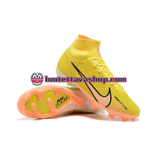 Nike Air Zoom Mercurial Superfly IX Elite FG Oranssi Keltainen Jalkapallokengät
