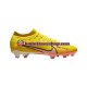 Nike Air Zoom Mercurial Vapor XV Pro FG Lucent Vaaleanpunainen Keltainen Jalkapallokengät
