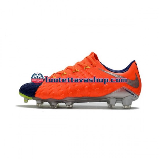 Nike HyperVenom Phantom III Elite FG Oranssi Sininen Jalkapallokengät