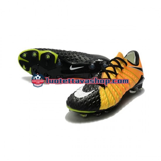 Nike HyperVenom Phantom III Elite FG Keltainen Musta Jalkapallokengät
