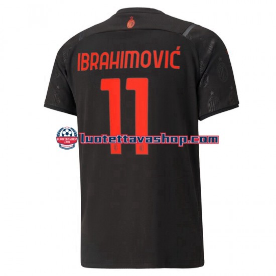 Miehet AC Milan Ibrahimovic 11 2021-2022 Lyhythihainen Fanipaita ,Kolmas