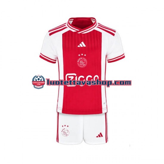 Lapset AFC Ajax 2023-2024 Lyhythihainen Fanipaita ,Koti