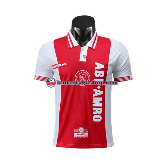 Miehet AFC Ajax Retro 1997-1998 Lyhythihainen Fanipaita ,Koti