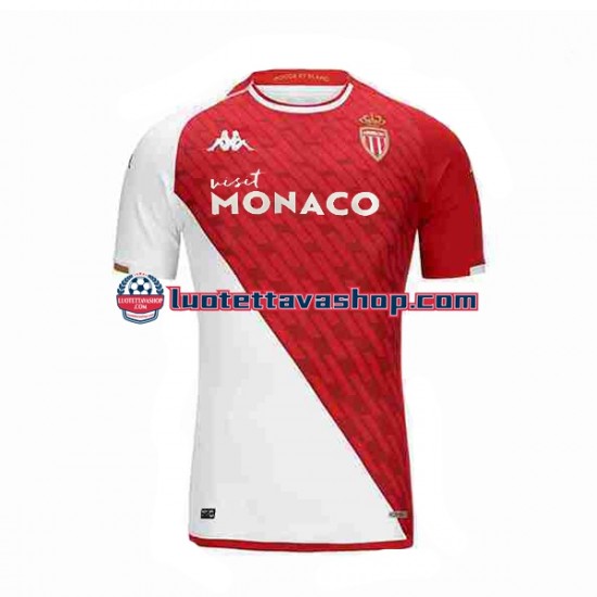 Miehet AS Monaco 2023-2024 Lyhythihainen Fanipaita ,Koti