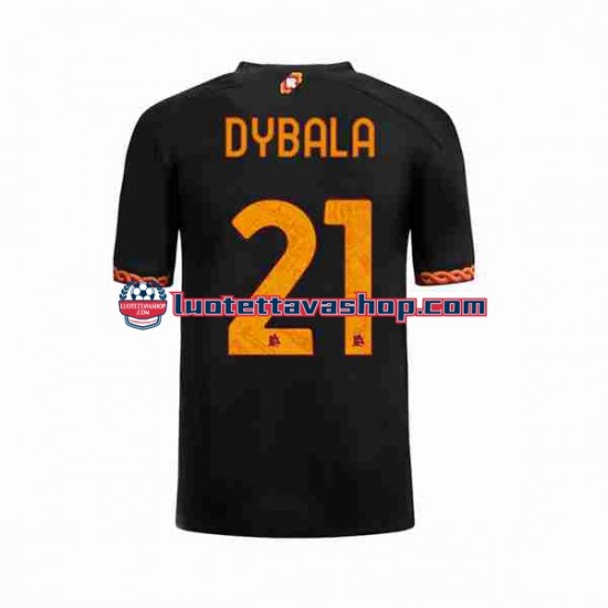 Miehet AS Roma Paulo Dybala 21 2023-2024 Lyhythihainen Fanipaita ,Kolmas