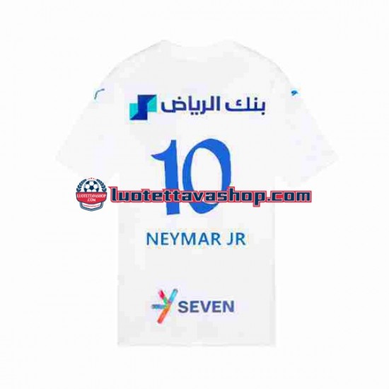 Miehet Al Hilal Neymar JR 10 2023-2024 Lyhythihainen Fanipaita ,Vieras