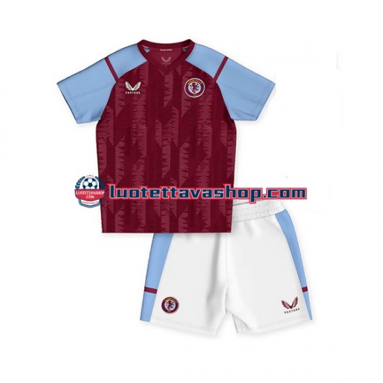 Lapset Aston Villa 2023-2024 Lyhythihainen Fanipaita ,Koti