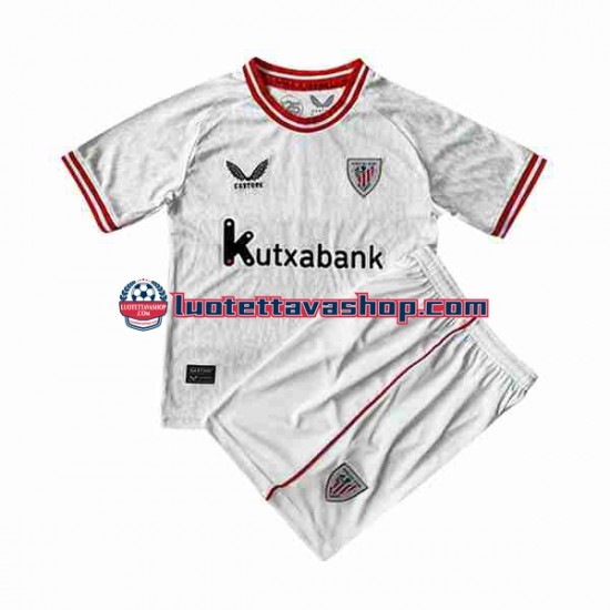 Lapset Athletic Bilbao 2023-2024 Lyhythihainen Fanipaita ,Vieras