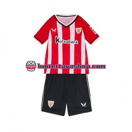 Lapset Athletic Bilbao 2023-2024 Lyhythihainen Fanipaita ,Koti