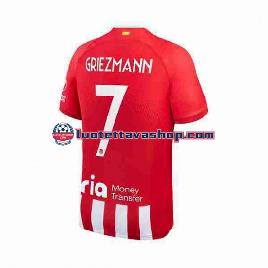 Miehet Atlético Madrid Antoine Griezmann 7 2023-2024 Lyhythihainen Fanipaita ,Koti