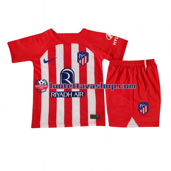 Lapset Atlético Madrid 2023-2024 Lyhythihainen Fanipaita ,Koti