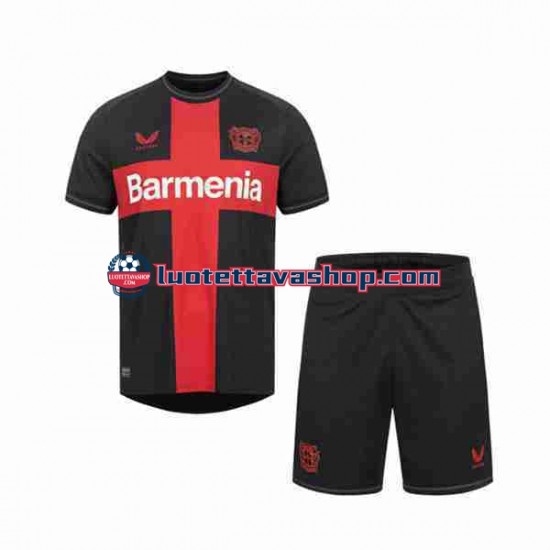 Lapset Bayer 04 Leverkusen 2023-2024 Lyhythihainen Fanipaita ,Koti