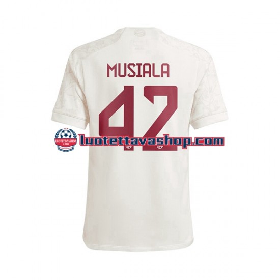 Miehet FC Bayern München Jamal Musiala 42 2023-2024 Lyhythihainen Fanipaita ,Kolmas
