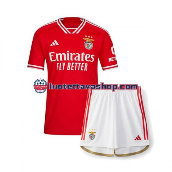 Lapset Benfica 2023-2024 Lyhythihainen Fanipaita ,Koti