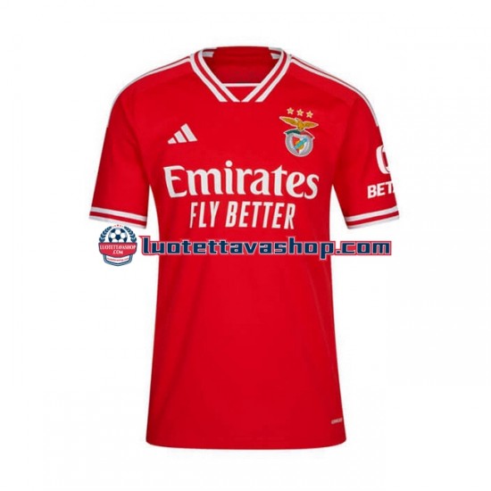 Miehet Benfica 2023-2024 Lyhythihainen Fanipaita ,Koti