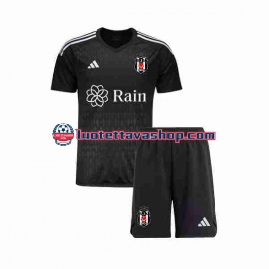 Lapset Besiktas Maalivahdin 2023-2024 Lyhythihainen Fanipaita ,Koti