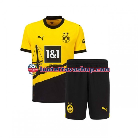 Lapset Borussia Dortmund 2023-2024 Lyhythihainen Fanipaita ,Koti