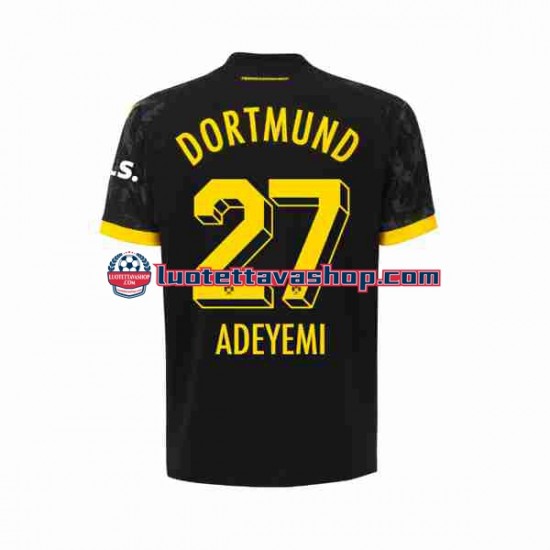 Miehet Borussia Dortmund Karim Adeyemi 27 2023-2024 Lyhythihainen Fanipaita ,Vieras