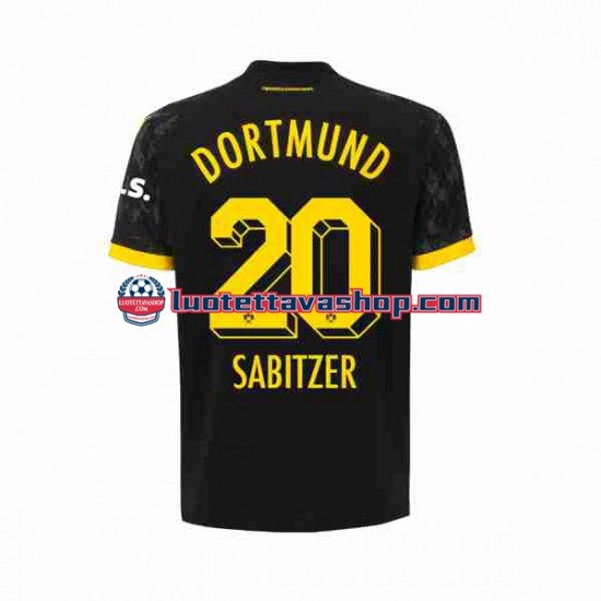 Miehet Borussia Dortmund Marcel Sabitzer 20 2023-2024 Lyhythihainen Fanipaita ,Vieras