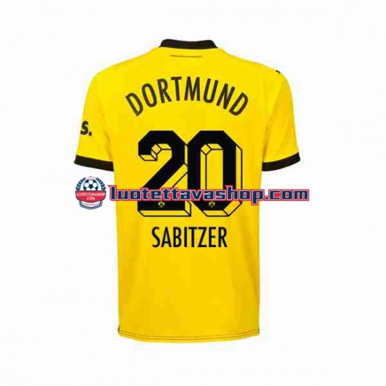 Miehet Borussia Dortmund Marcel Sabitzer 20 2023-2024 Lyhythihainen Fanipaita ,Koti