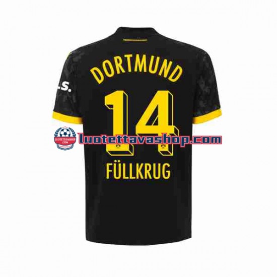 Miehet Borussia Dortmund Niclas Fullkrug 14 2023-2024 Lyhythihainen Fanipaita ,Vieras