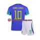 Lapset Brasilia Ronaldinho 10 World Cup 2022 Lyhythihainen Fanipaita ,Vieras