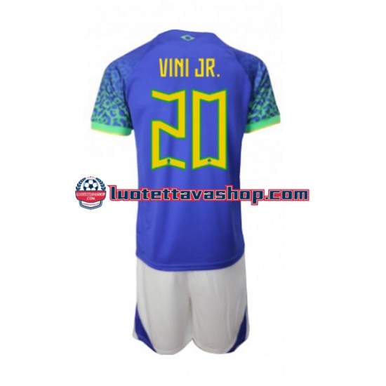 Lapset Brasilia Vinicius Junior 20 World Cup 2022 Lyhythihainen Fanipaita ,Vieras