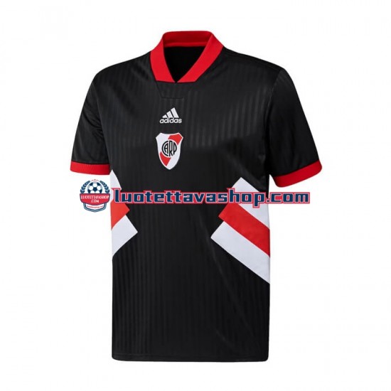 Miehet CA River Plate Icon Retro 2022-2023 Lyhythihainen Fanipaita ,Koti