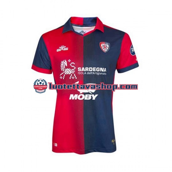 Miehet Cagliari 2023-2024 Lyhythihainen Fanipaita ,Koti