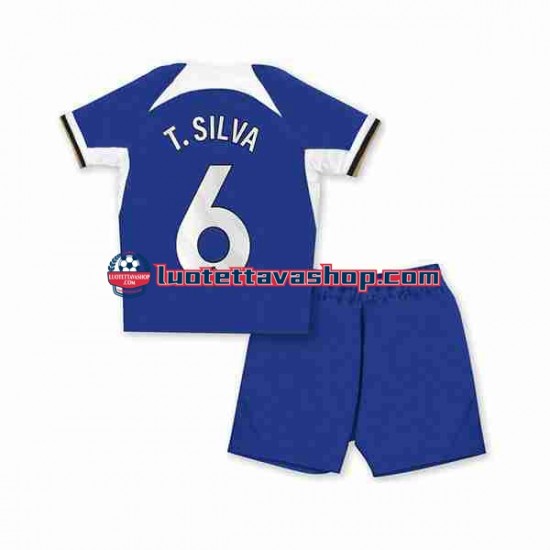 Lapset Chelsea T.SILVA 6 2023-2024 Lyhythihainen Fanipaita ,Koti